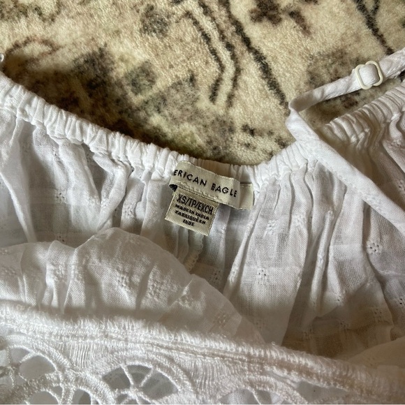 American Eagle Outfitters White Lace Camisole - Picture 6 of 10